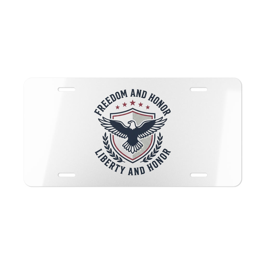 Vanity Plate