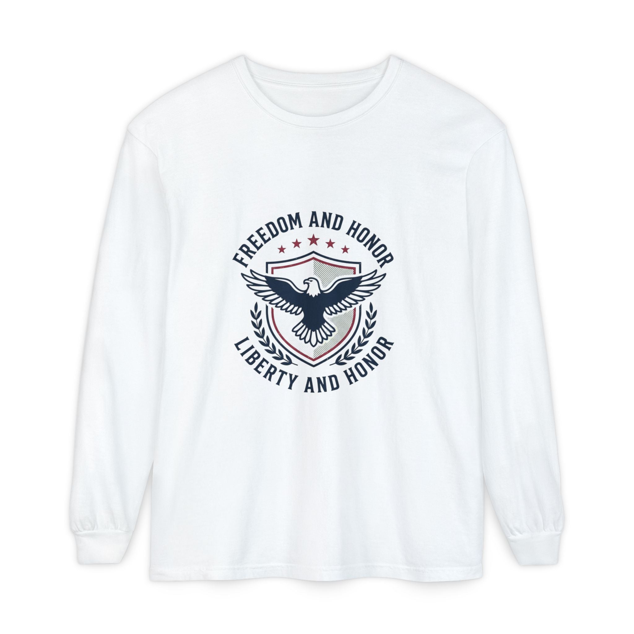 Unisex Garment-dyed Long Sleeve T-Shirt
