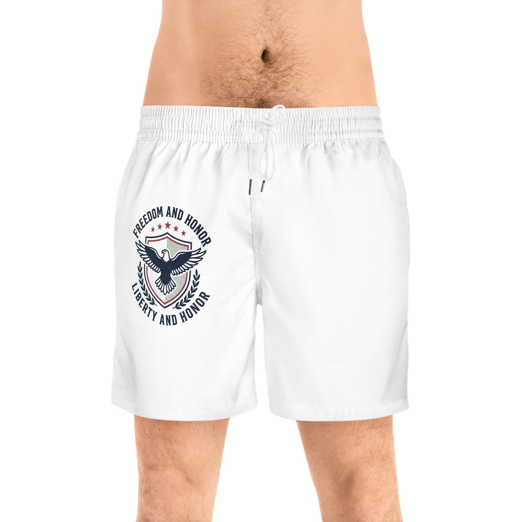Men's Mid-Length Swim Shorts (AOP)