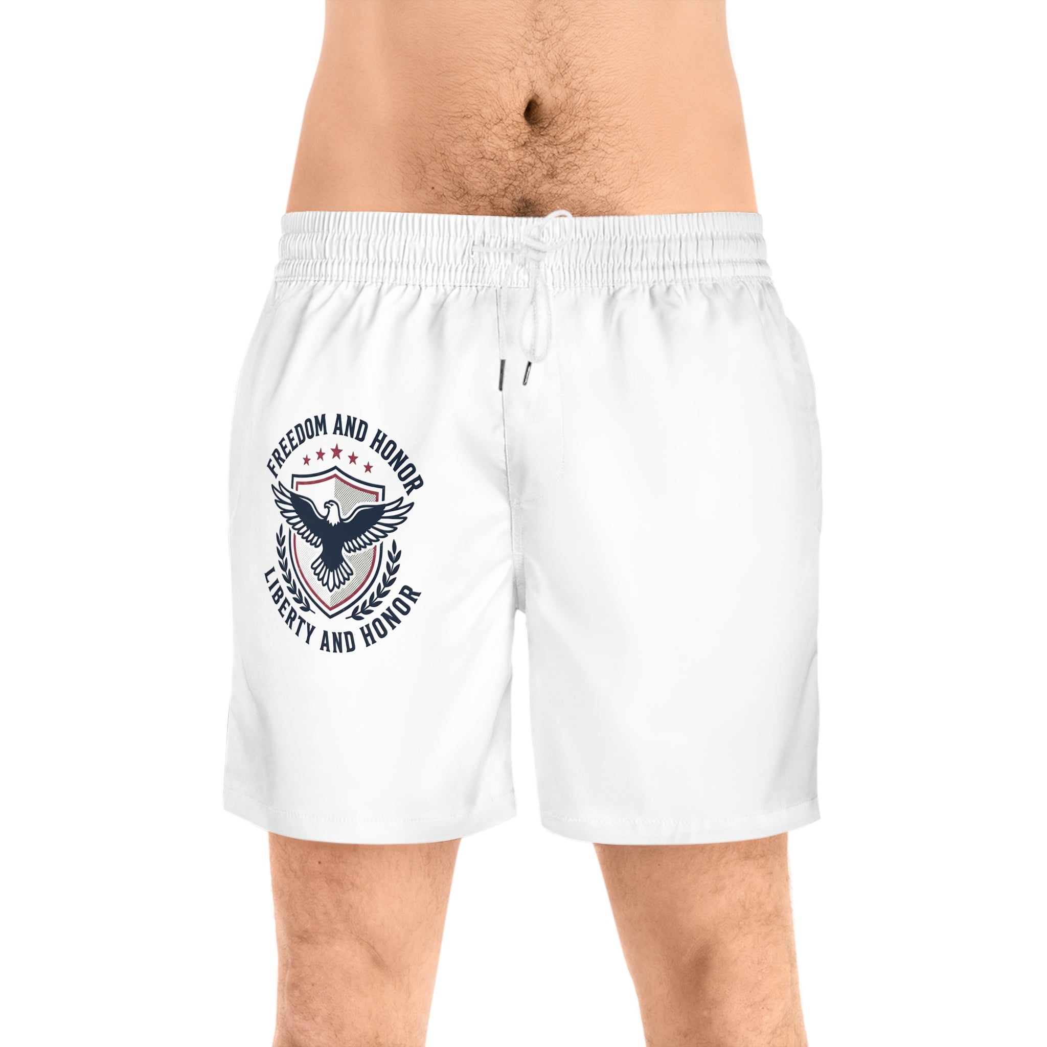 Men's Mid-Length Swim Shorts (AOP)