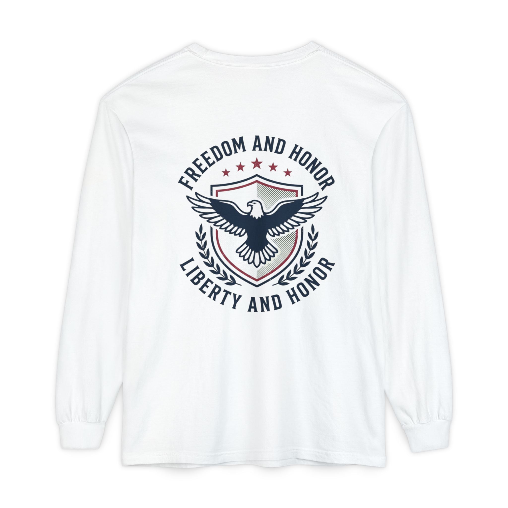 Unisex Garment-dyed Long Sleeve T-Shirt